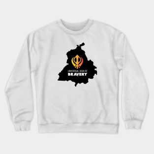 Khanda (Universal Sign of Bravery) Crewneck Sweatshirt